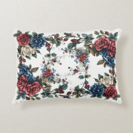 Americana Garden Patriotrozen Accent Kussen