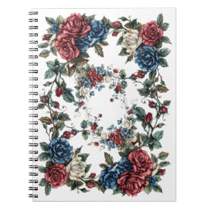 Americana Garden Patriotrozen Notitieboek