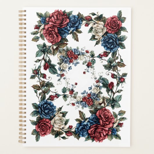 Americana Garden Patriotrozen Planner (Voorkant)