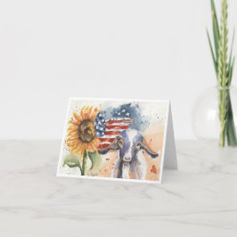 Americana Geit door Sherry Kaart