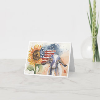 Americana Geit door Sherry Kaart