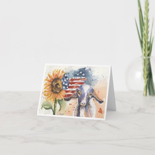 Americana Geit door Sherry Kaart (Voorkant)