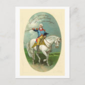  Americana George Washington Briefkaart (Voorkant)