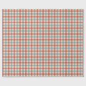 Americana Gingham Cadeaupapier (Vlak)
