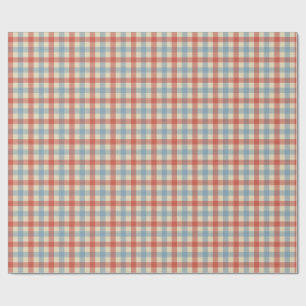 Americana Gingham Cadeaupapier