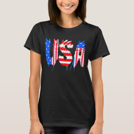 AMERICANA GLITCH T-SHIRT