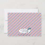 Americana Harten Bruiloft Save the Date (Achterkant)