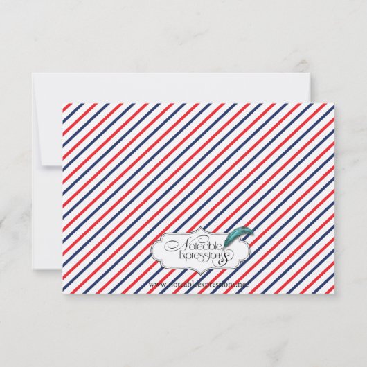 Americana Harten Bruiloft Save the Date (Achterkant)