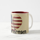 Americana Heart Mok (Voorkant rechts)