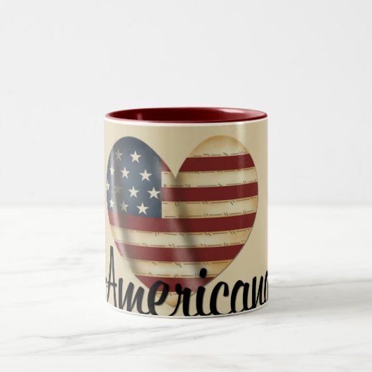Americana Heart Mok (Center)