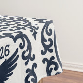 Americana Heritage Eagle Medaillon (Marinecrème) Tafelkleed (Voorbeeld)