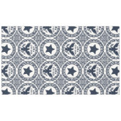 Americana Heritage Eagle Medallion (Navy Cream) Tafelkleed (Voorkant (Horizontaal))