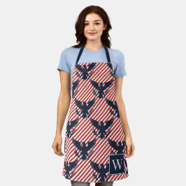Americana Heritage Eagle Streep Monogram Schort