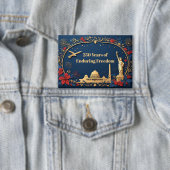 Americana Heritage National Monument Memorabilia Button (Insitu)