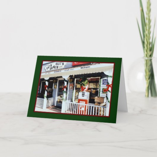 " Americana" Holiday Card - Blank Feestdagen Kaart (Voorkant)