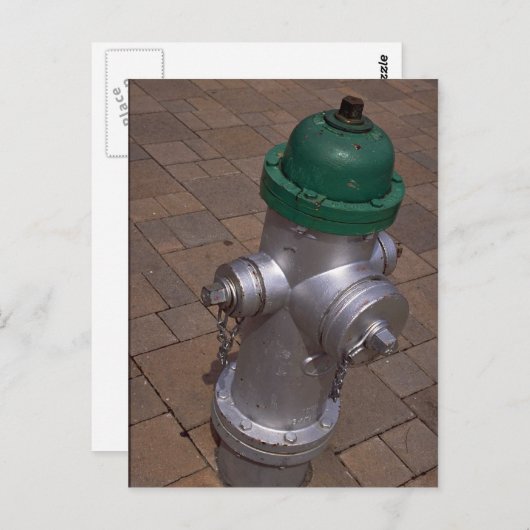 Americana (hydrant), Florida, U.S.A. Briefkaart (Voorkant / Achterkant)
