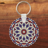 Americana Kaleidoscoop Sleutelhanger (Voorkant)