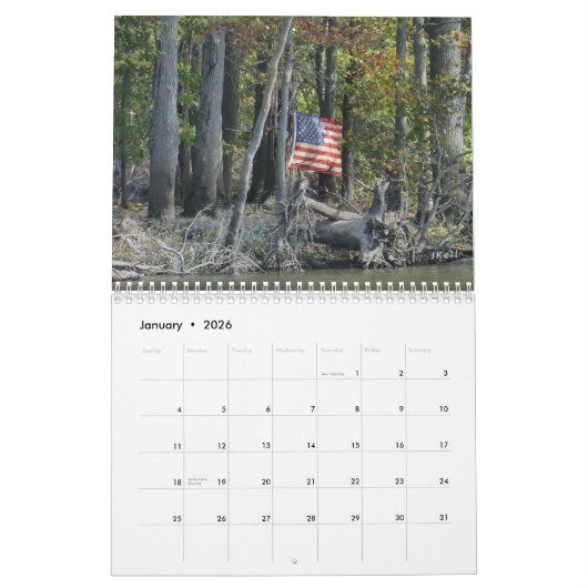 Americana Kalender Tarwe Multomap (Jan 2026)