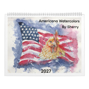 Americana kalender van Sherry Jarvis