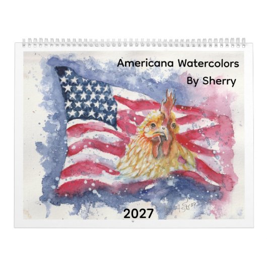 Americana kalender van Sherry Jarvis (Hoes)