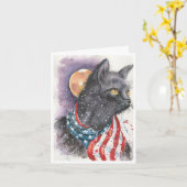 Americana Kat Kaart (Gele Bloem)