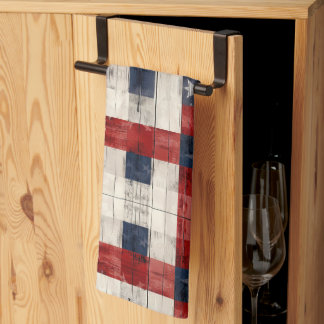 Americana Keukenhanddoek met Lattenstructuur