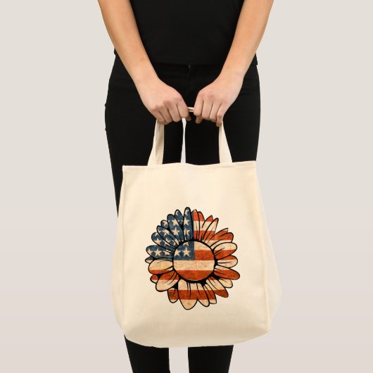 Americana kruidenierswaren tote bag (Voorkant (product))