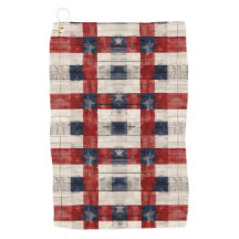 Americana Lattice Golf Handdoek