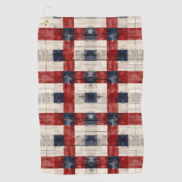 Americana Lattice Golf Handdoek
