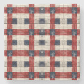 Americana Lattice Stenen Onderzetters (Voorkant)