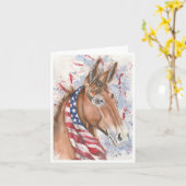 Americana Muilezel Door Sherry Kaart (Gele Bloem)