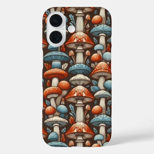 Americana Mushrooms Case-Mate iPhone Case (Achterkant)
