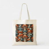Americana Mushrooms Tote Bag (Achterkant)