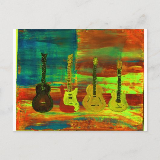 Americana Music Briefkaart (Voorkant)