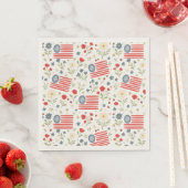 Americana Paper Napkin Servet (Insitu)