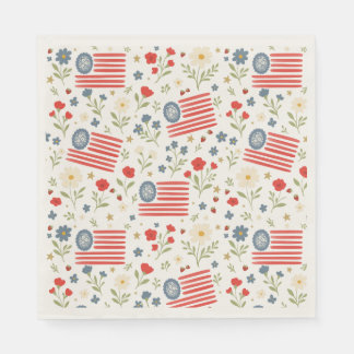 Americana Paper Napkin Servet