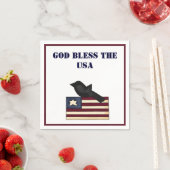 Americana Paper Napkins Servet (Insitu)