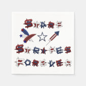 Americana Paper Napkins Servetten (Voorkant)