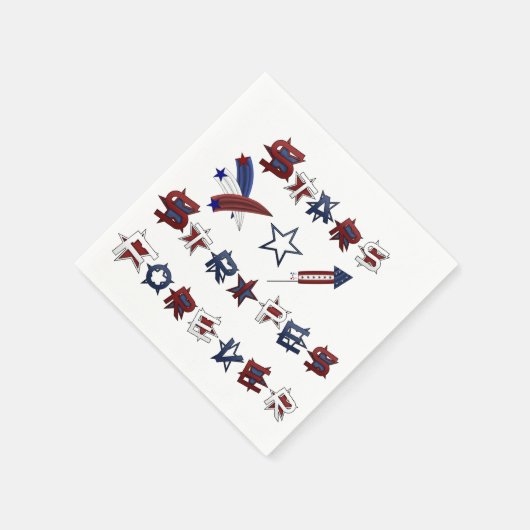 Americana Paper Napkins Servetten (Hoek)