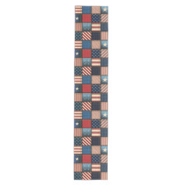 Americana Patchwork Afbeelding Medium Tafelloper