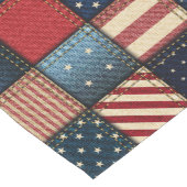 Americana Patchwork Afbeelding Medium Tafelloper (Hoek)