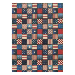 Americana Patchwork Afbeelding Tafelkleed