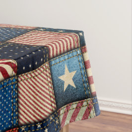 Americana Patchwork Afbeelding Tafelkleed
