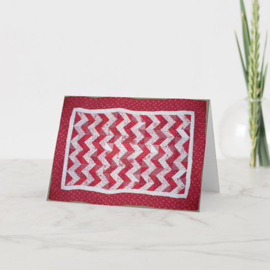 Americana, Quilt 2 Feestdagen Kaart (Voorkant)