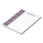 Americana Quilt Block Border Note Pad Notitieblok (Linkerzijde)