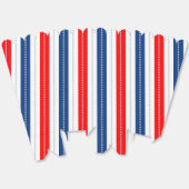 Americana Red White Blue Stars & Stripes Bedankdoosjes (Ongevouwen)