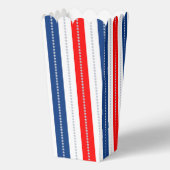 Americana Red White Blue Stars & Stripes Bedankdoosjes (Voorkant)