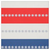 Americana Red White Blue Stars & Stripes Stof (Swatch)