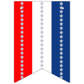 Americana Red White Blue Stars & Stripes Vlaggetjes (Derde vlag)