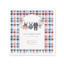 Americana Rood Wit Blauw Aquarelpatroon N
